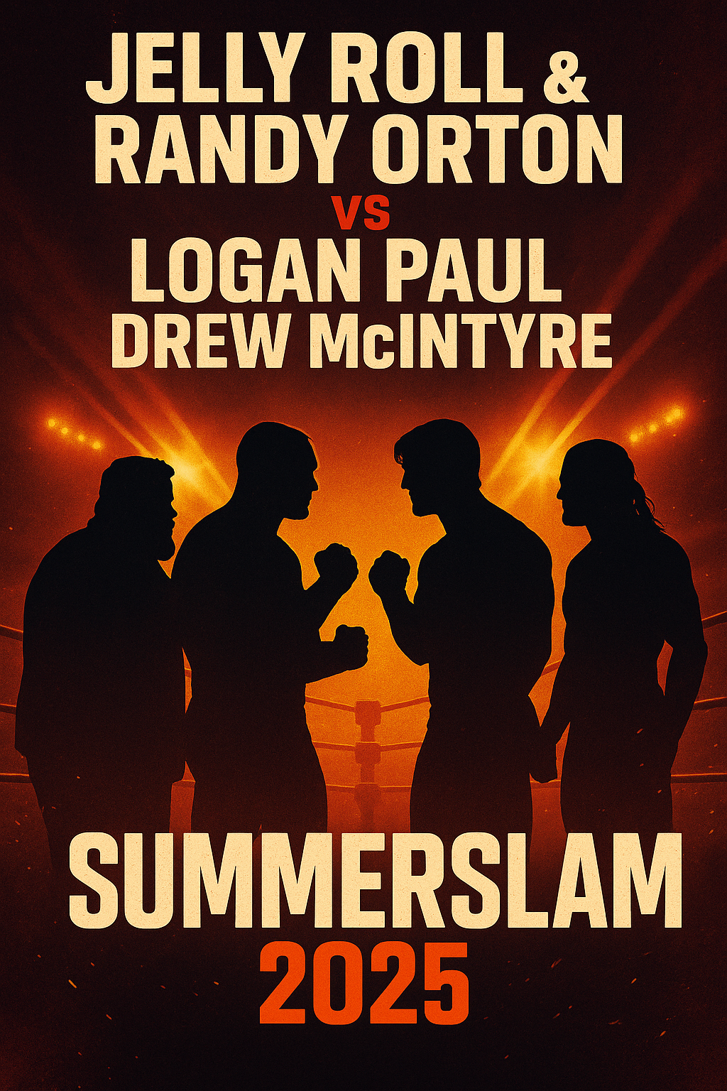 Jelly Roll WWE Debut SummerSlam 2025 with Randy Orton