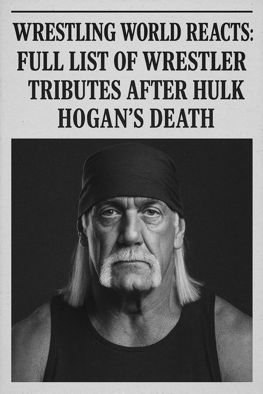 Wrestling World Reacts: Full List of Wrestler Tributes After Hulk Hogan’s Death